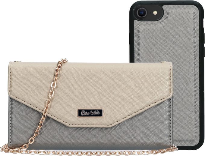 Casetastic Clutch Apple iPhone 7/8/SE (2020) - Goud/Silver