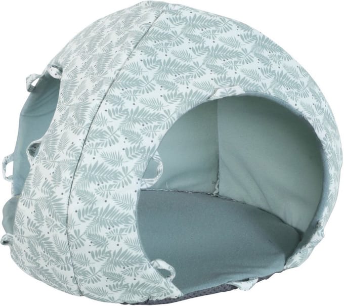 Zolux Neolife Konijnen Igloo - Kooi Accessoire - Ø33x25 cm Groen Wit