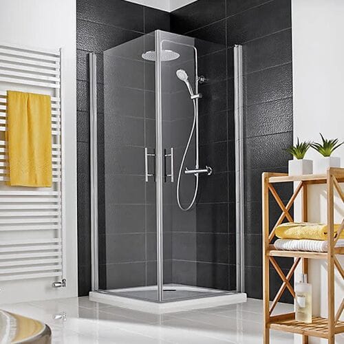 HSK Favorit Nova corner entry 2-piece 75 x 75 x 195 cm 127010-01-50