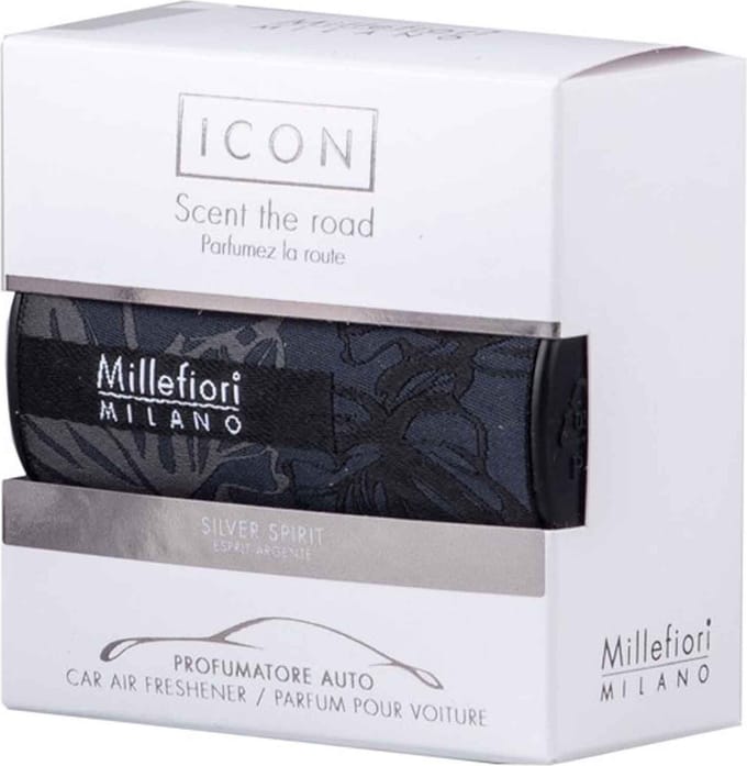 Millefiori Milano Icon 71 Textile Floral Silver Spirit