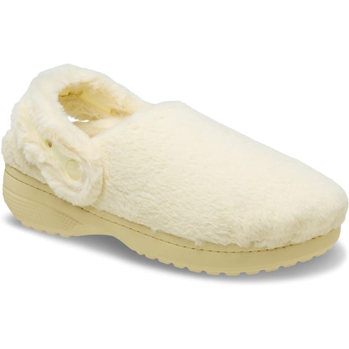 Crocs Classic Unfurgettable Polyester Dames Vanille Clogs