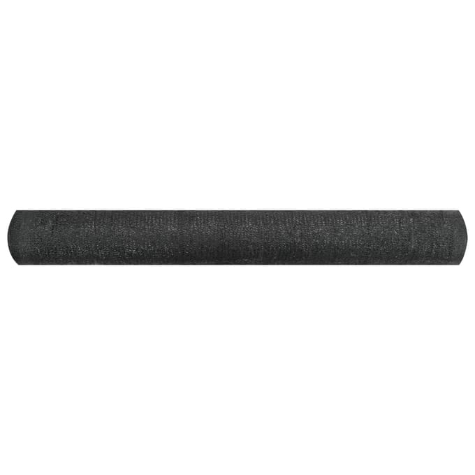 vidaXL Privacynet 195 g/m² 2x25 m HDPE zwart