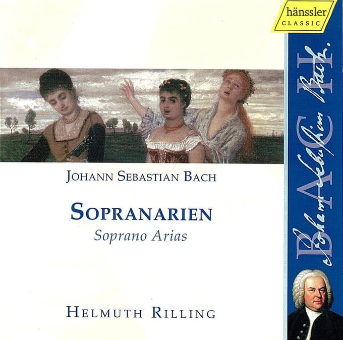 Gächinger Kantorei Stuttgart, Bach-Collegium Stuttgart, Helmuth Rilling - J.S. Bach: Soprano Arias (CD)