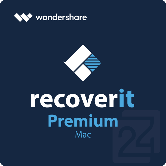Wondershare Recoverit Premium MAC 1 Jaar