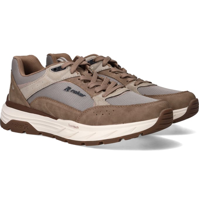Rieker Sport Sneakers - Heren - Beige - Maat:44