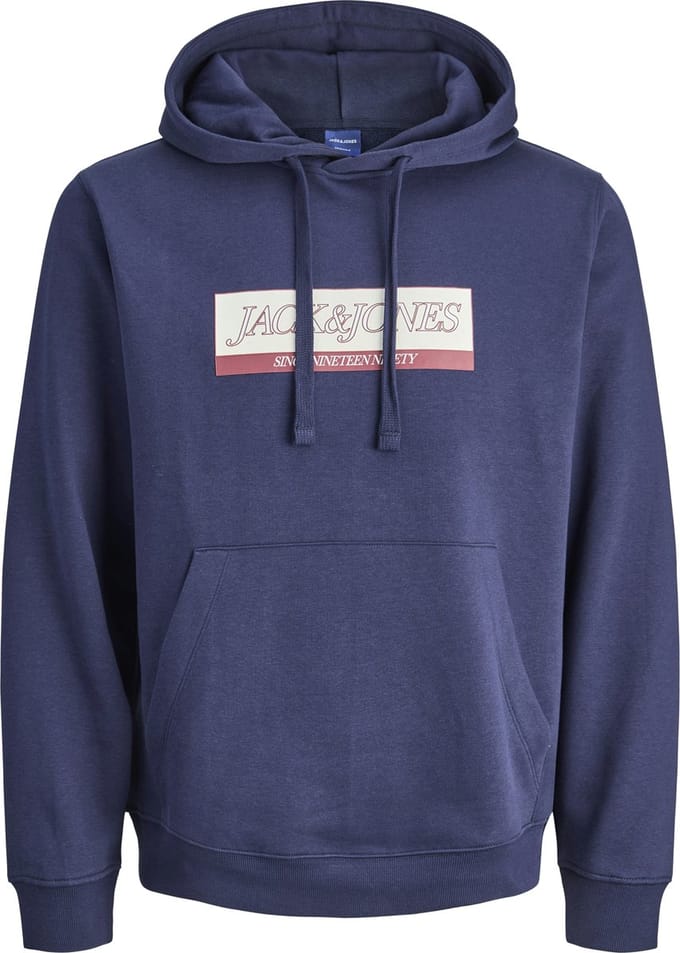 JACK&JONES - JORINWOOD BLOCK BRANDING SWEAT HOO PLS - Heren - Sweaters