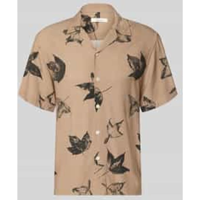 regular fit vrijetijdsoverhemd van pure viscose model 'TERRY'