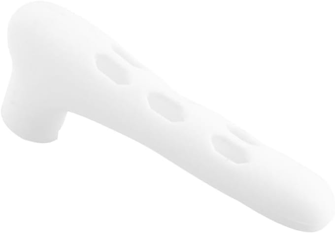 Deurklinkhoezen - Handvat Beschermers - Veiligheid Thuis - Antislip Siliconen - 2 Stuks - Wit