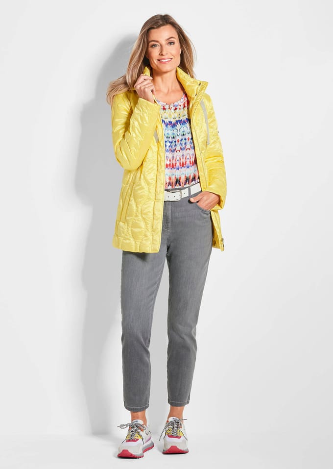 Gewatteerd jasje - geel - Gr. 20 van Goldner Fashion