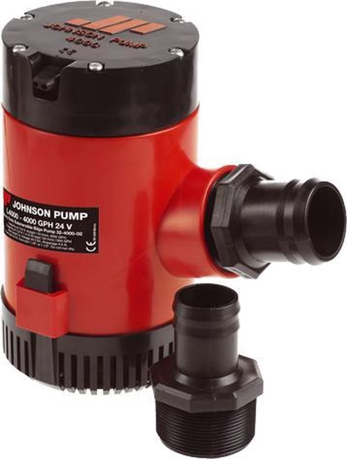 Johnson Pump L4000 24 Volt heavy duty Bilgepomp 252 liter/minuut | 32-4000-02