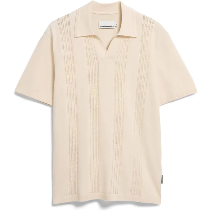 relaxed fit poloshirt van puur katoen