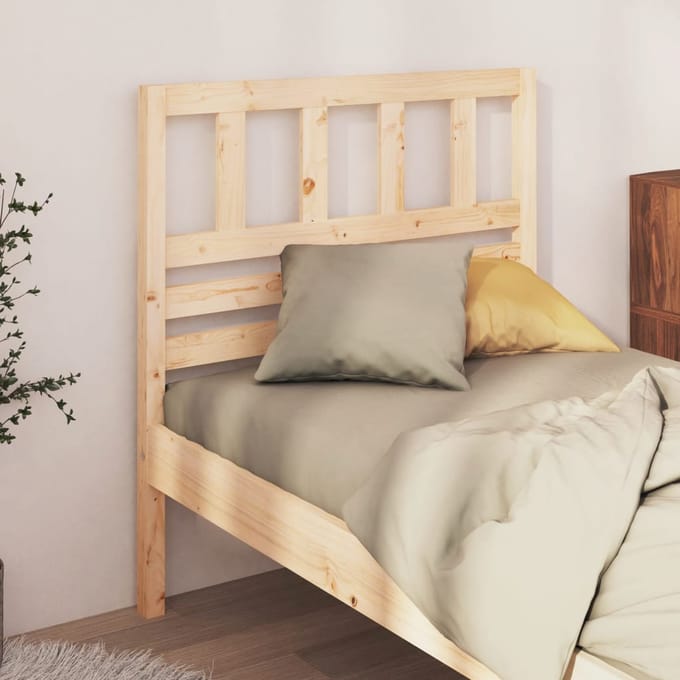 vidaXL - Hoofdbord - 96x4x100 - cm - massief - grenenhout