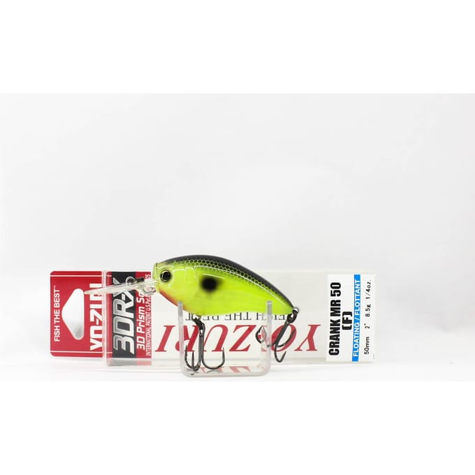 Yo Zuri 3DR-X Crank MR 50F Drijvend kunstaas R1441-BLCL (8367) yellow