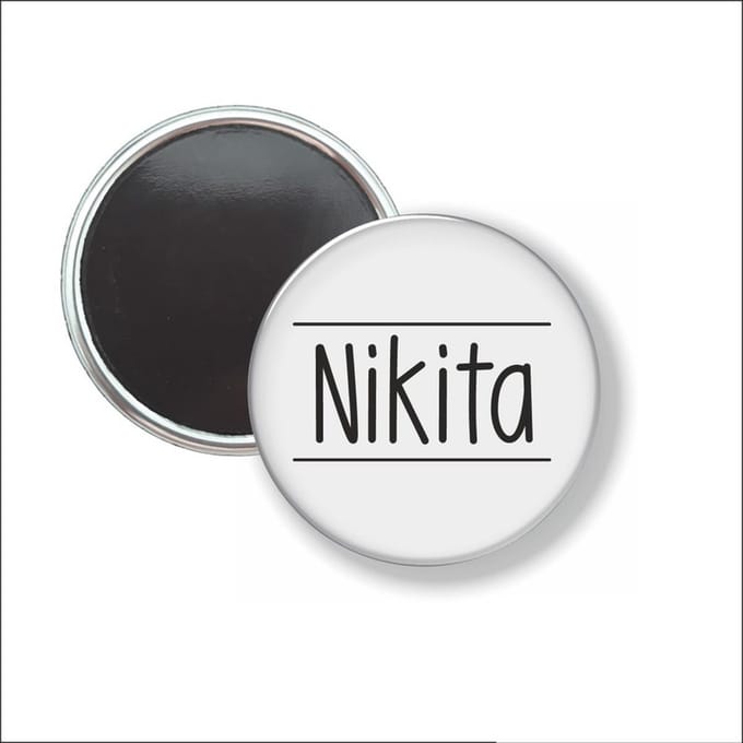 Button Met Magneet 58 MM - Nikita - NIET VOOR KLEDING