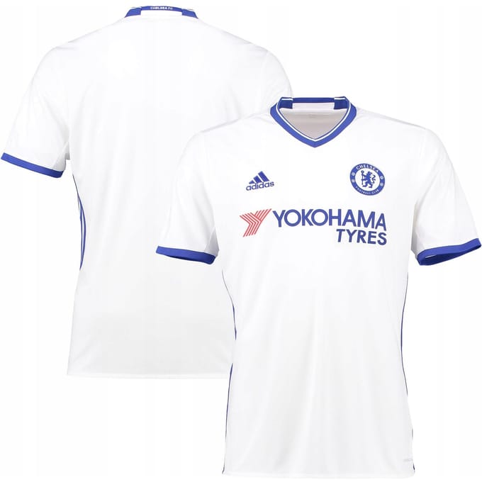 Chelsea London Adidas Junior M Voetbalshirt white