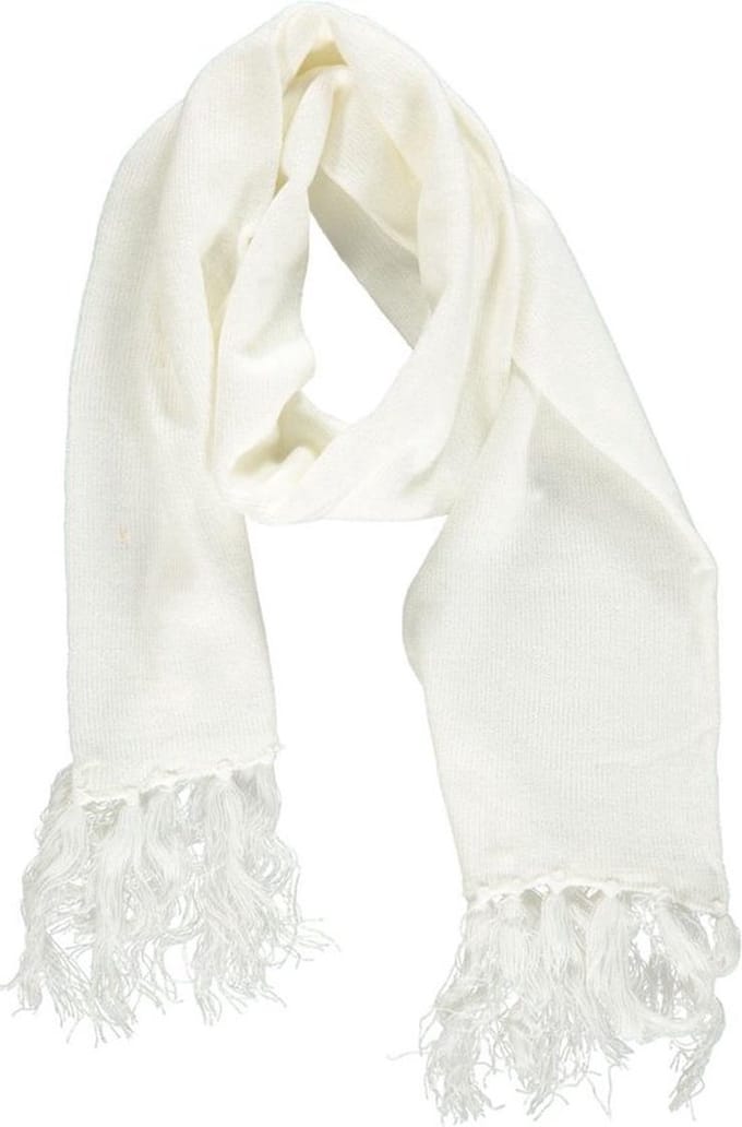 Witte Sjaal | One Size | Verkleedaccessoires