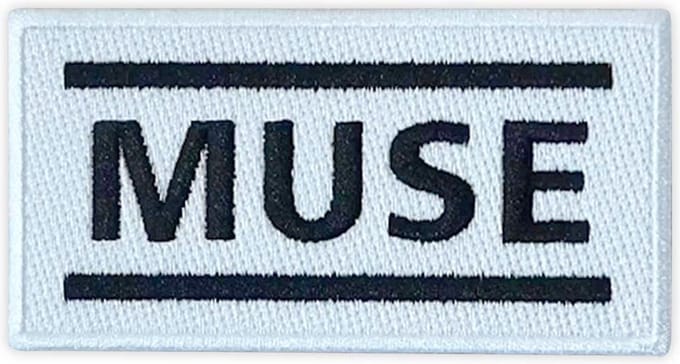 Muse - Logo Patch - Wit