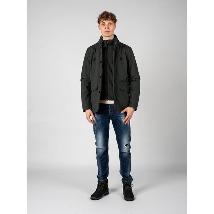 Geox jas Tevere Mannen groen