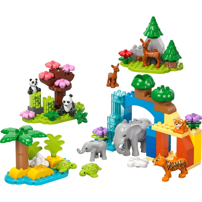 LEGO DUPLO 3in1 Wild Animal Families Learning Toy Set 10446