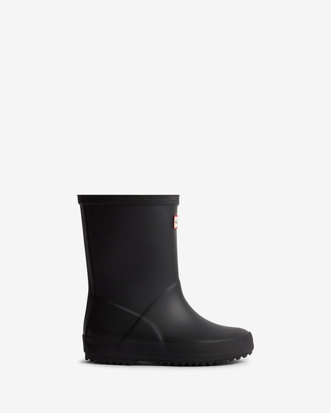Hunter First Boot Unisex Regenlaarzen - Zwart