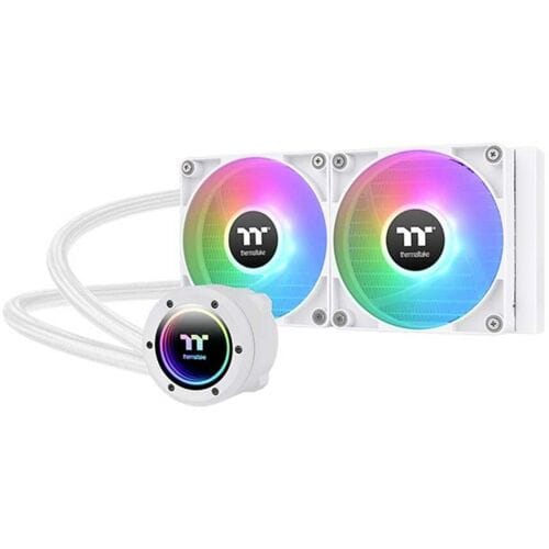 Thermaltake TH240 V2 ARGB Processor Kit voor vloeistofkoeling 24 cm Wit 1 stuk(s)