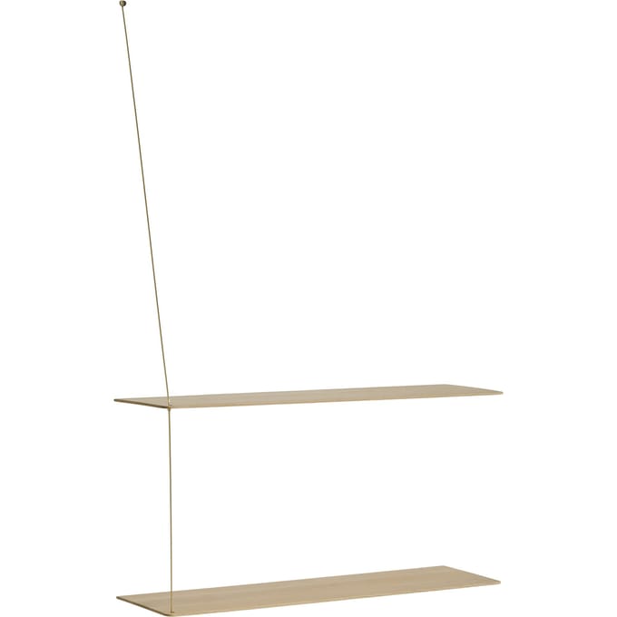 Woud - Stedge Regal ANNIVERSARY EDITION - Wit gepigmenteerd gelakt eiken/messing - beige
