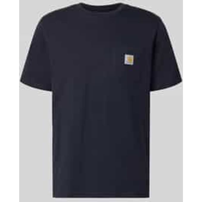 Regular Fit T-shirt met logo-patch