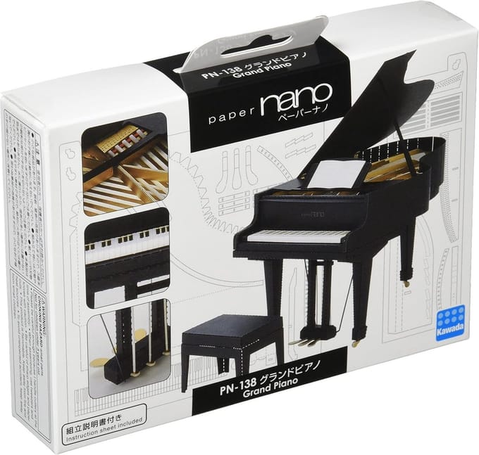 Papier nano Grand Piano bouwset