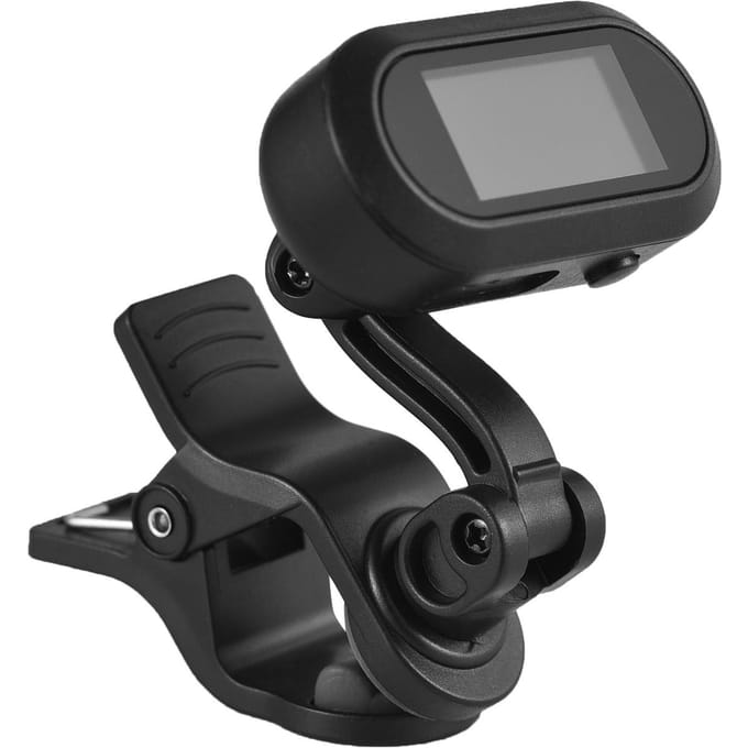 AROMA AT-800 Clip-on Stemapparaat Oplaadbaar Mini Draagbaar Digitaal Stemapparaat Multifunctioneel TFT zwart