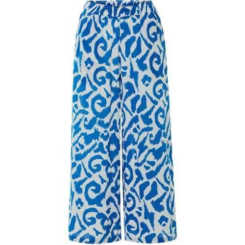 esmara Dames broek (Structuur/blauw, S (36/38))