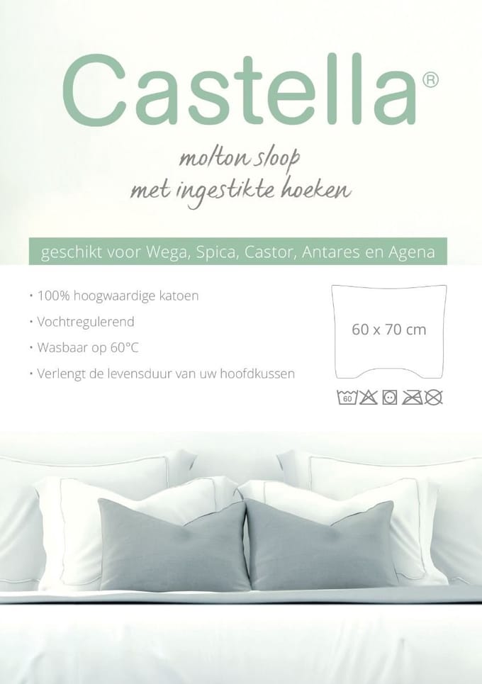 Castella Molton Sloop 60 x 70 cm