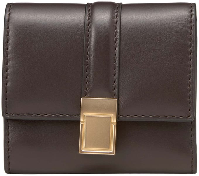 Marc O'Polo portemonnee Tova Combi Wallet Dark Earth donkerbruin