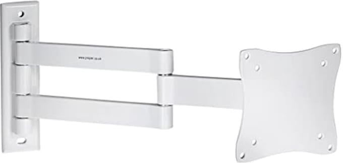 Zware Wandbeugel voor 13" tot 28" LCD en LED TV's - Wit