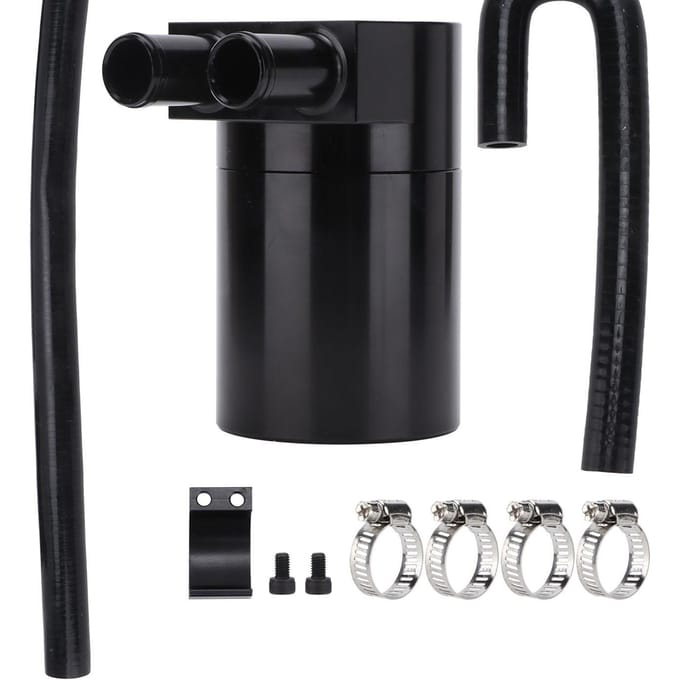 Dubbele Baffled Olievanger met Slangen Vervanging voor N54 335i 135i E90 E92 E82 2006 2010