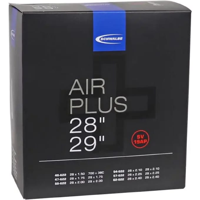 Versterkte luchtkamer presta ventiel alu Schwalbe Air Plus (SV19AP)