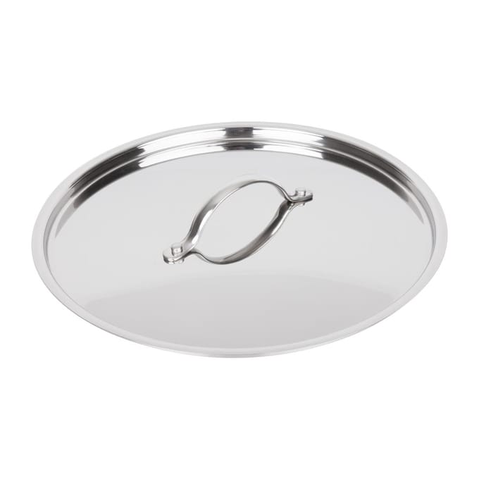 Vogue roestvrij staal en aluminium Tri Wall deksel voor stoofpan 28cm