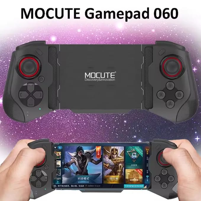 AyeBeau Telefoonbediening Pubg voor iPhone Android Mobiele gamepad Bluetooth-controller Trigger Mobiele telefoon Smartphone Joystick Gamepad Black