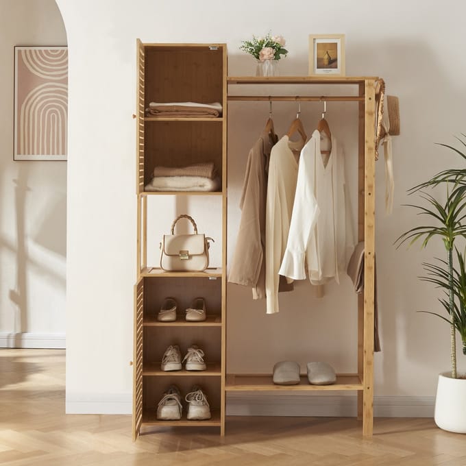 Halmeubel Oldsum 164x99x29 cm bamboe