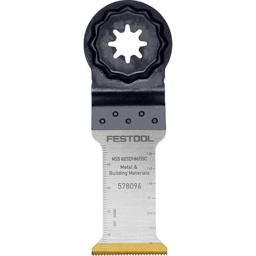 Festool 578096 MSB 60/32/HM/OSC Zaagblad Carbide 1 stuk(s)