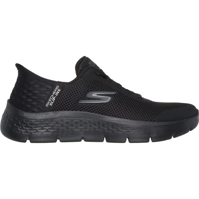Skechers Go Walk Flex - Grand Entry Dames Instappers - Zwart