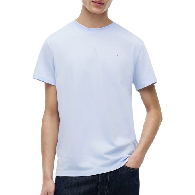 T-shirt Tommy Hilfiger Slim Linear Chest Logo Hommes