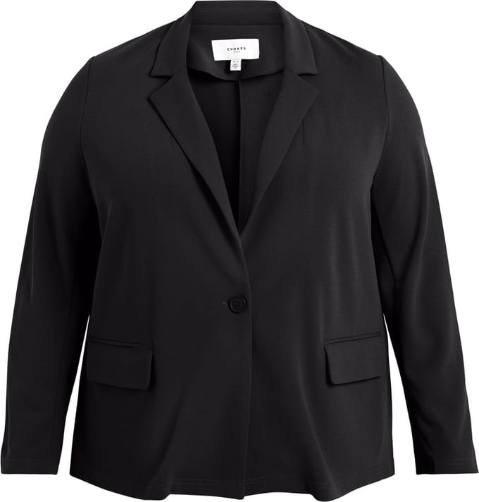 Vila Blazer Viloan L/s Fitted Blazer/su/cur - N 14082506 Black Dames Maat - 48