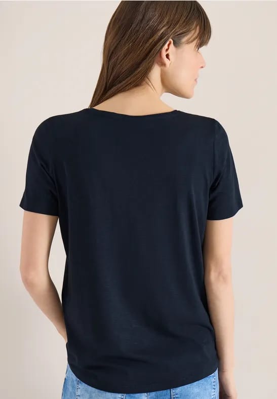 Basic Shirt met ronde hals in een 2-pack
