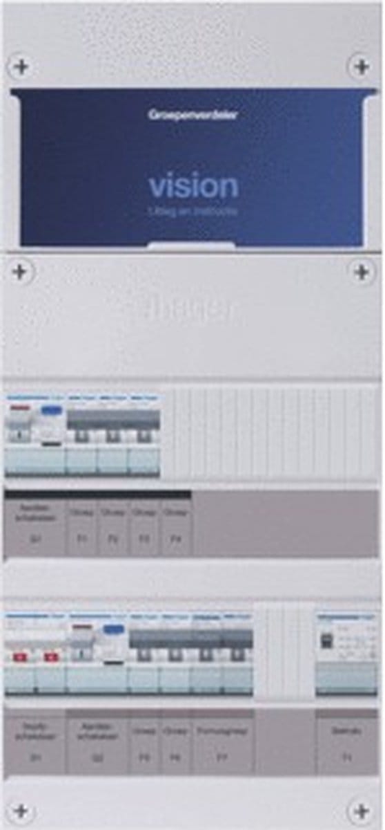 Hager VISION Installatiekast - VKG32E-FT - E2XWK