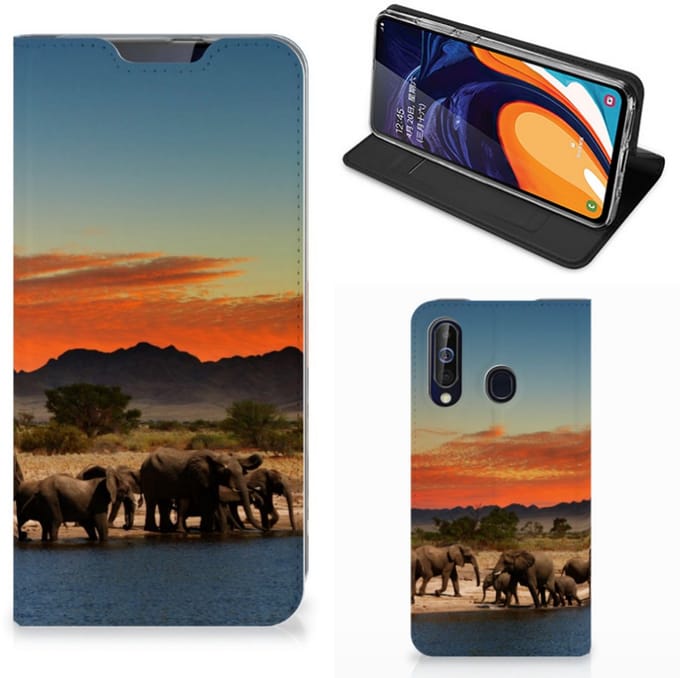 Samsung Galaxy A60 Hoesje maken Olifanten