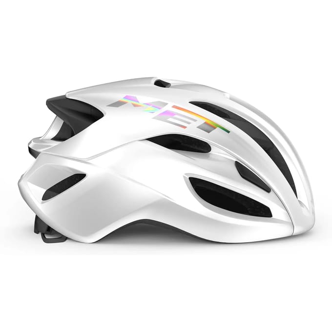 MET Rivale MIPS Fietshelm - Maat M - White Holographic Glossy