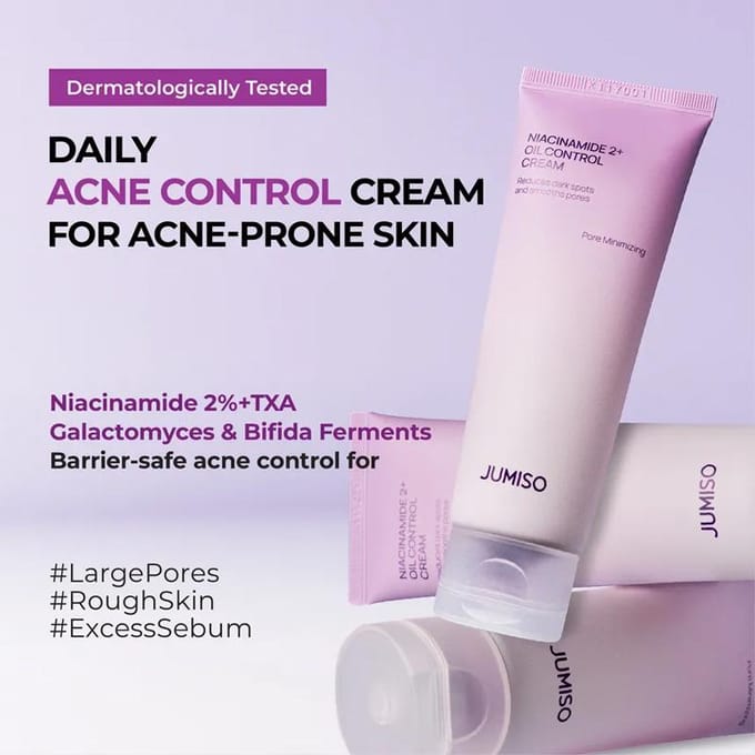 JUMISO - Niacinamide 2+ Oil Control Cream - Gezichtscrème