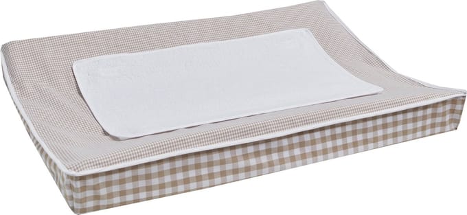 BINK Bedding Waskussenhoes BB Zand (ruit)