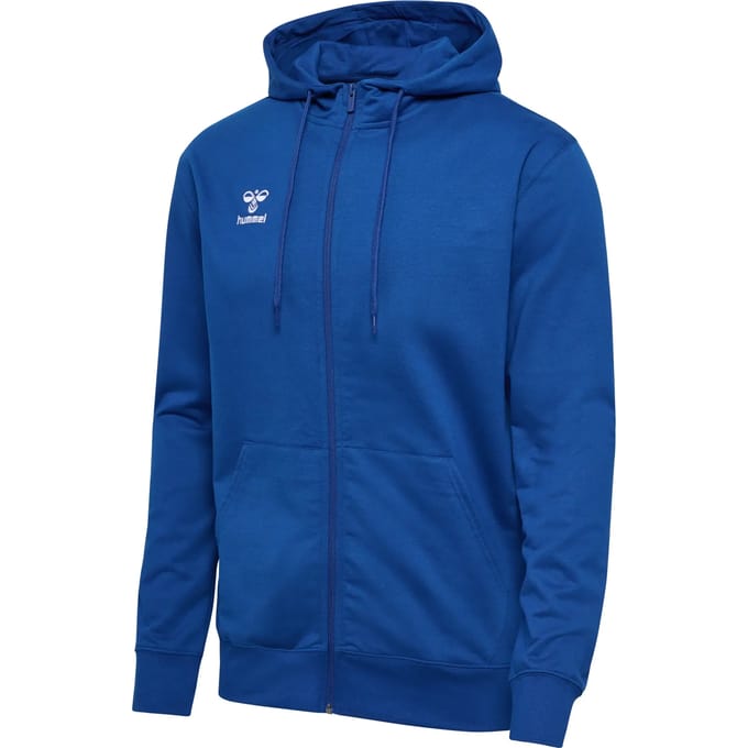 Hummel Heren Zip Hoodie met Logo en Rits