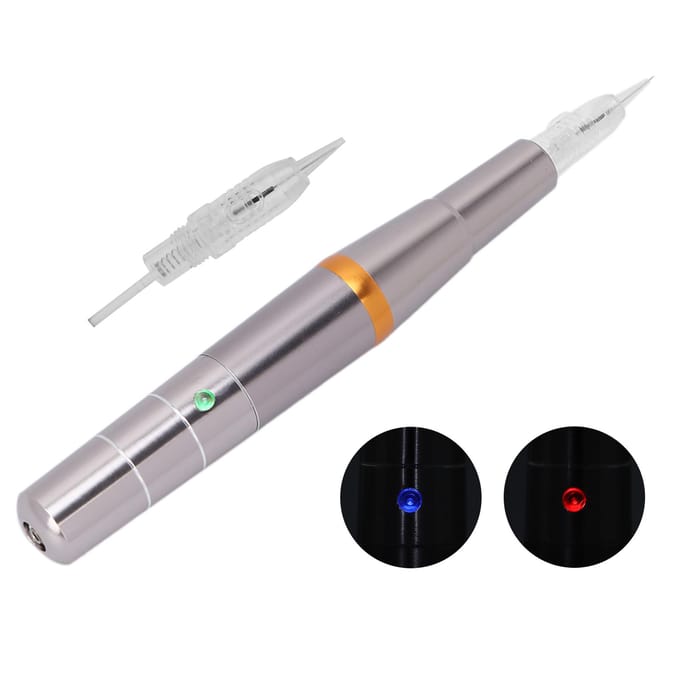 Microblading Machine Verstelbare Wenkbrauw Eyeliner Tattoo Pen Machine EU Plug gray
